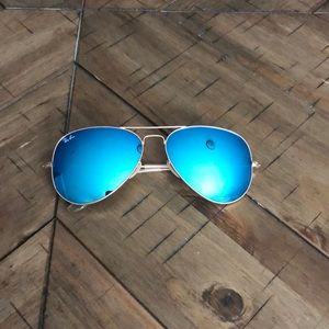 Ray Ban sunglasses blue lense
